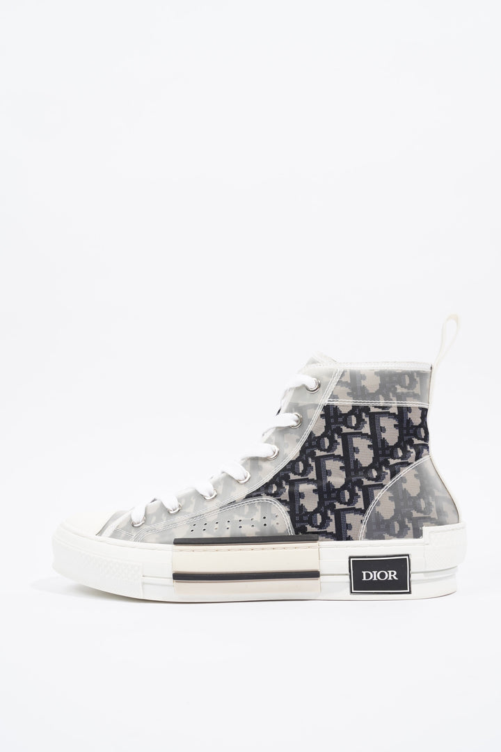 Christian Dior Womens B23 Grey / Blue / Oblique EU 40 / UK 7