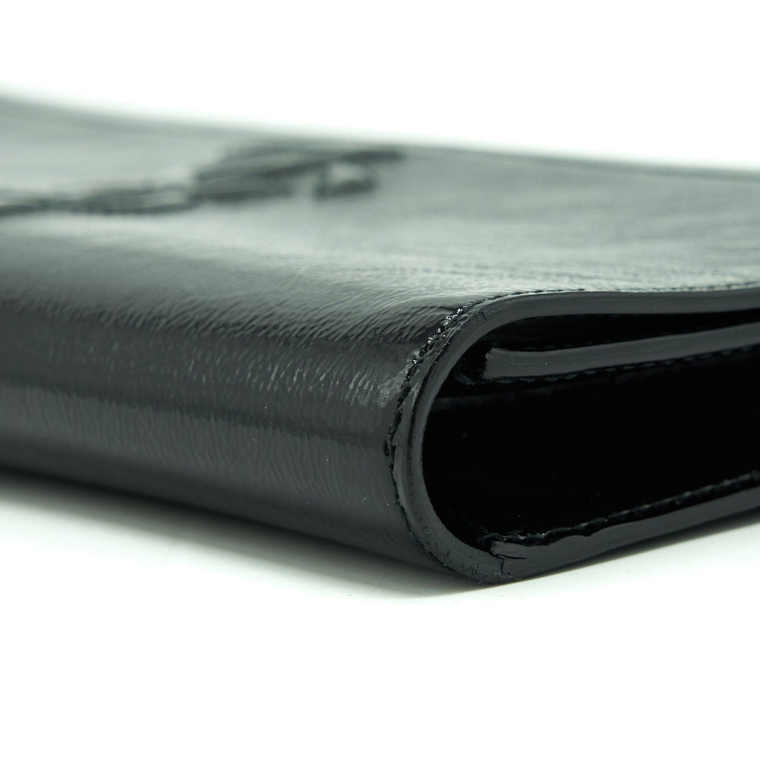 Saint Laurent / YSL Clutch Patent Black