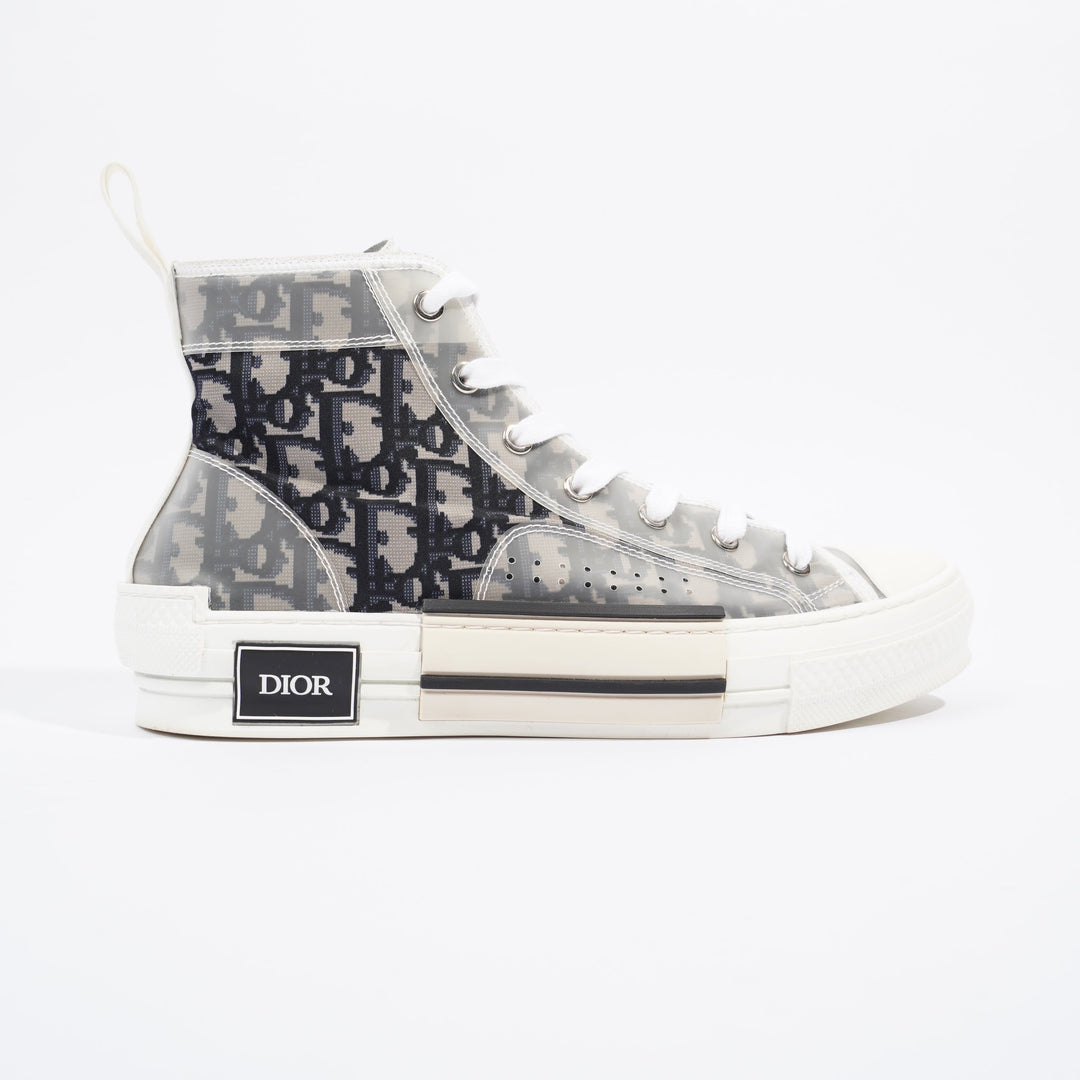 Christian Dior Womens B23 Grey / Blue / Oblique EU 40 / UK 7
