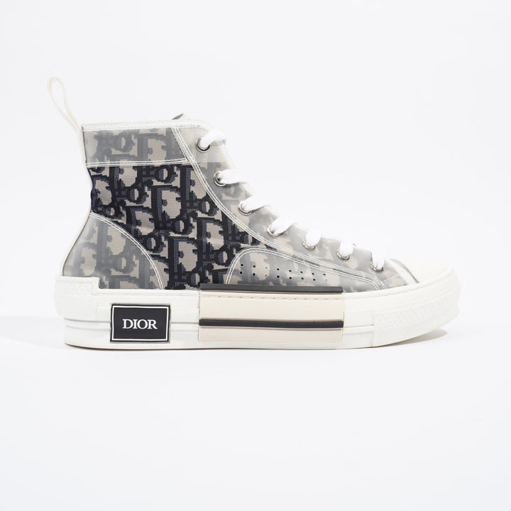 Christian Dior Womens B23 Grey / Blue / Oblique EU 40 / UK 7