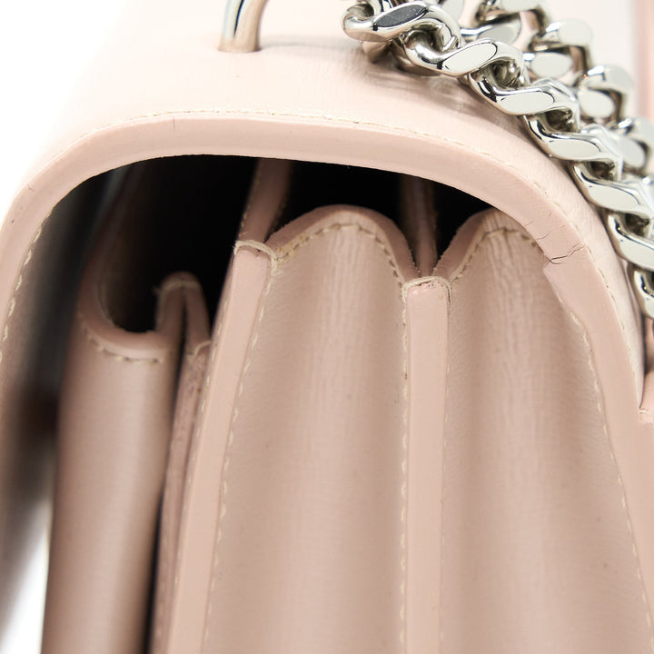 Saint Laurent Medium Sunset Chain Bag Calfskin Light Pink SHW