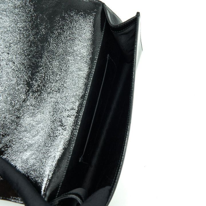 Saint Laurent / YSL Clutch Patent Black