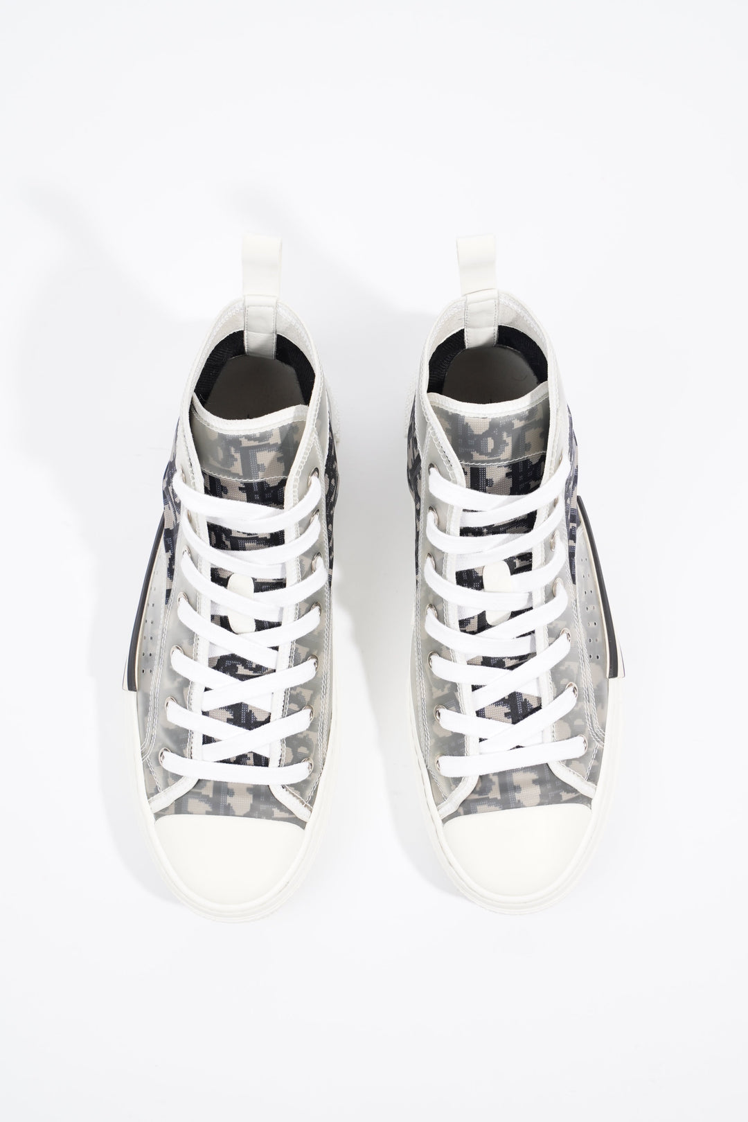 Christian Dior Womens B23 Grey / Blue / Oblique EU 40 / UK 7