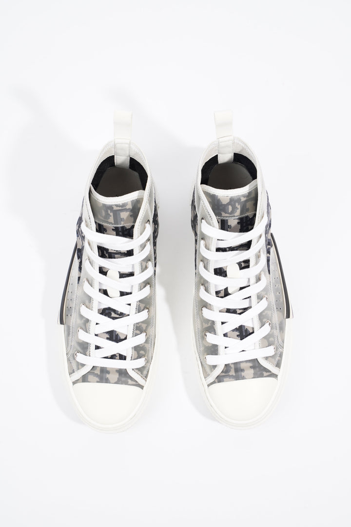 Christian Dior Womens B23 Grey / Blue / Oblique EU 40 / UK 7
