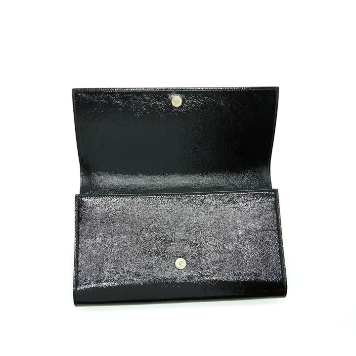 Saint Laurent / YSL Clutch Patent Black