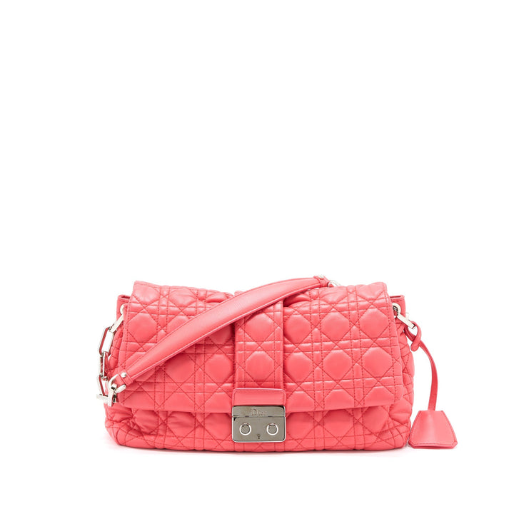Top quality Dior New Lock Flap Shoulder Bag Lambskin Red