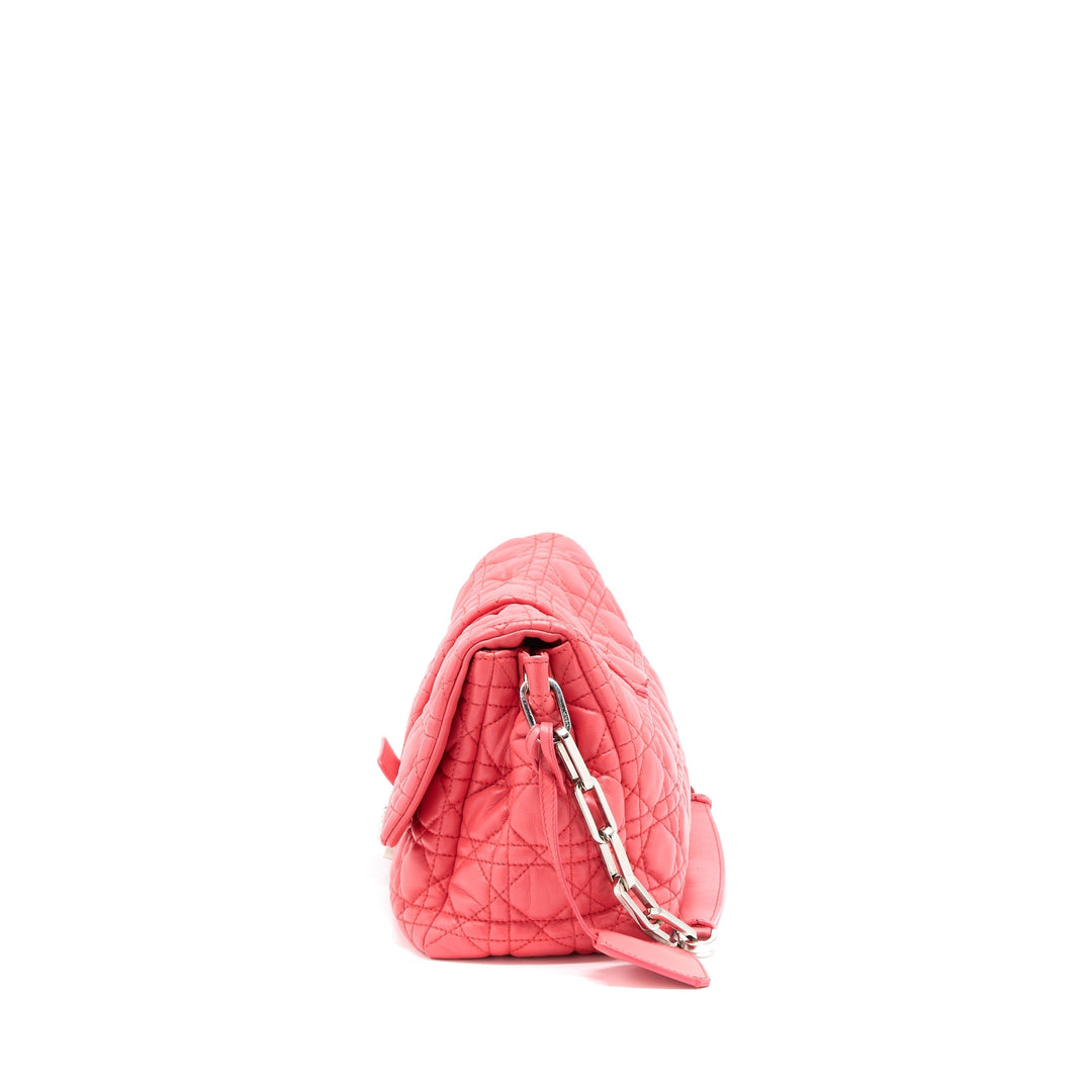 Top quality Dior New Lock Flap Shoulder Bag Lambskin Red