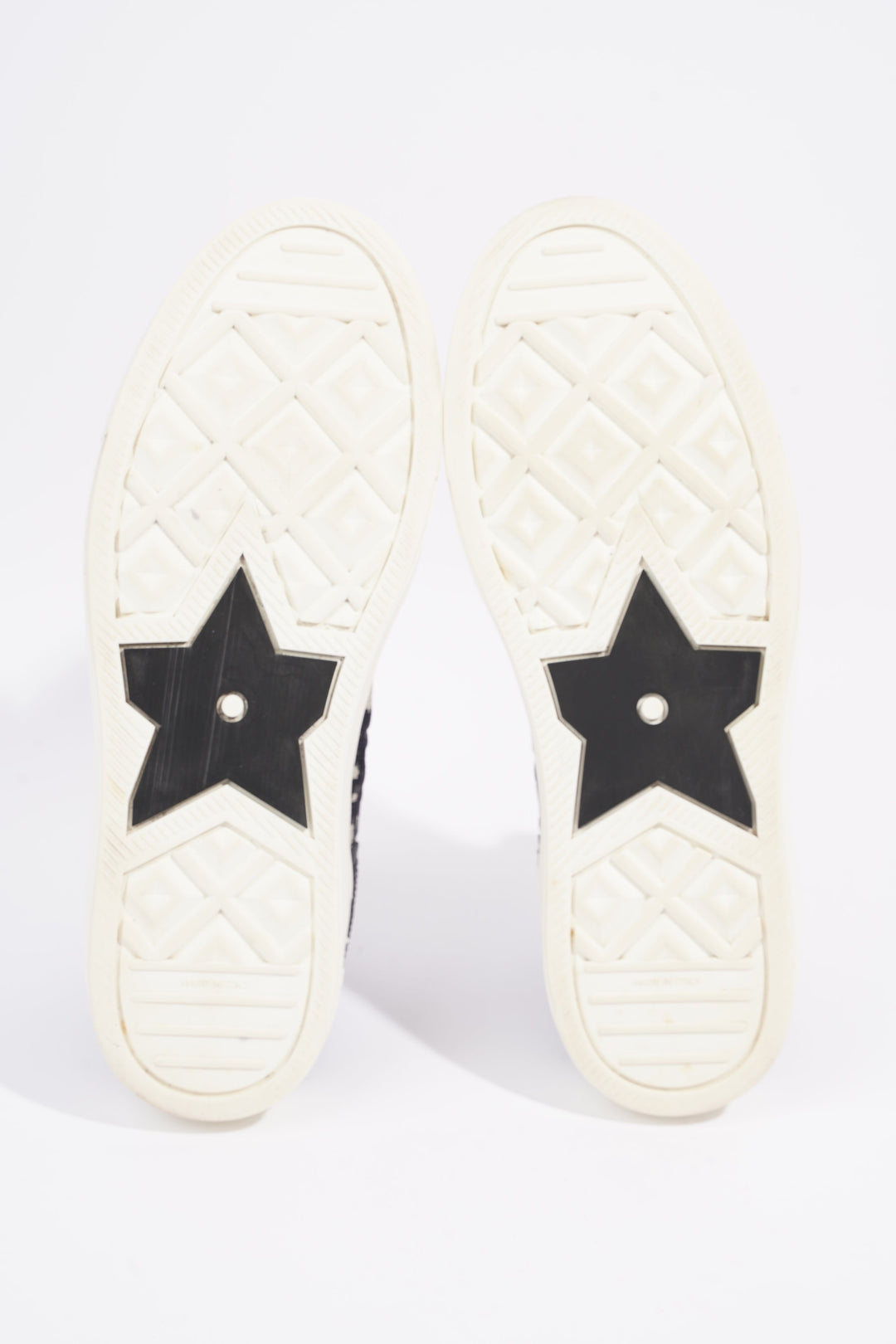 Christian Dior Womens Walk n' Dior High Top Sneaker Oblique EU 39 / UK 6