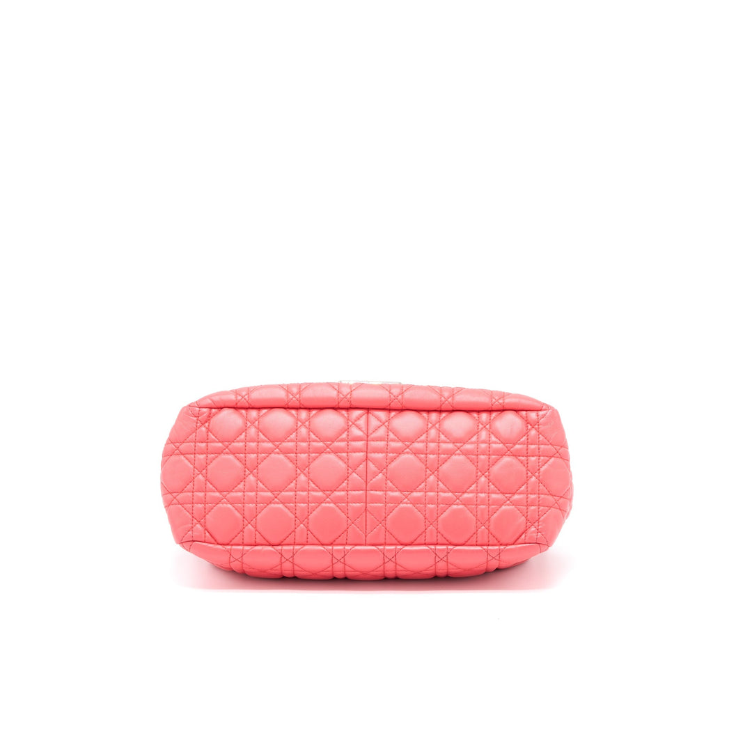 Top quality Dior New Lock Flap Shoulder Bag Lambskin Red