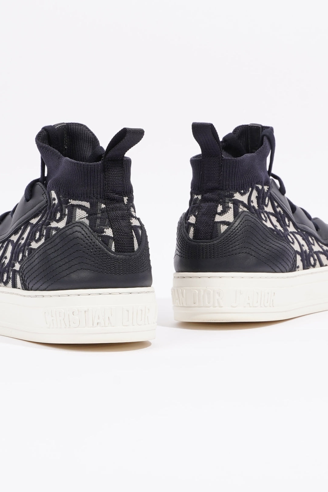 Christian Dior Womens Walk n' Dior High Top Sneaker Oblique EU 39 / UK 6
