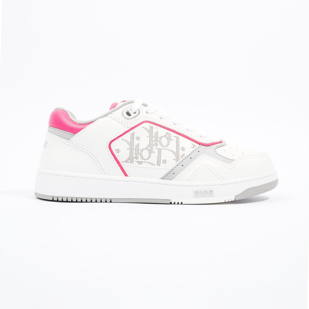Christian Dior Womens B27 White / Grey / Pink EU 37 / UK 4