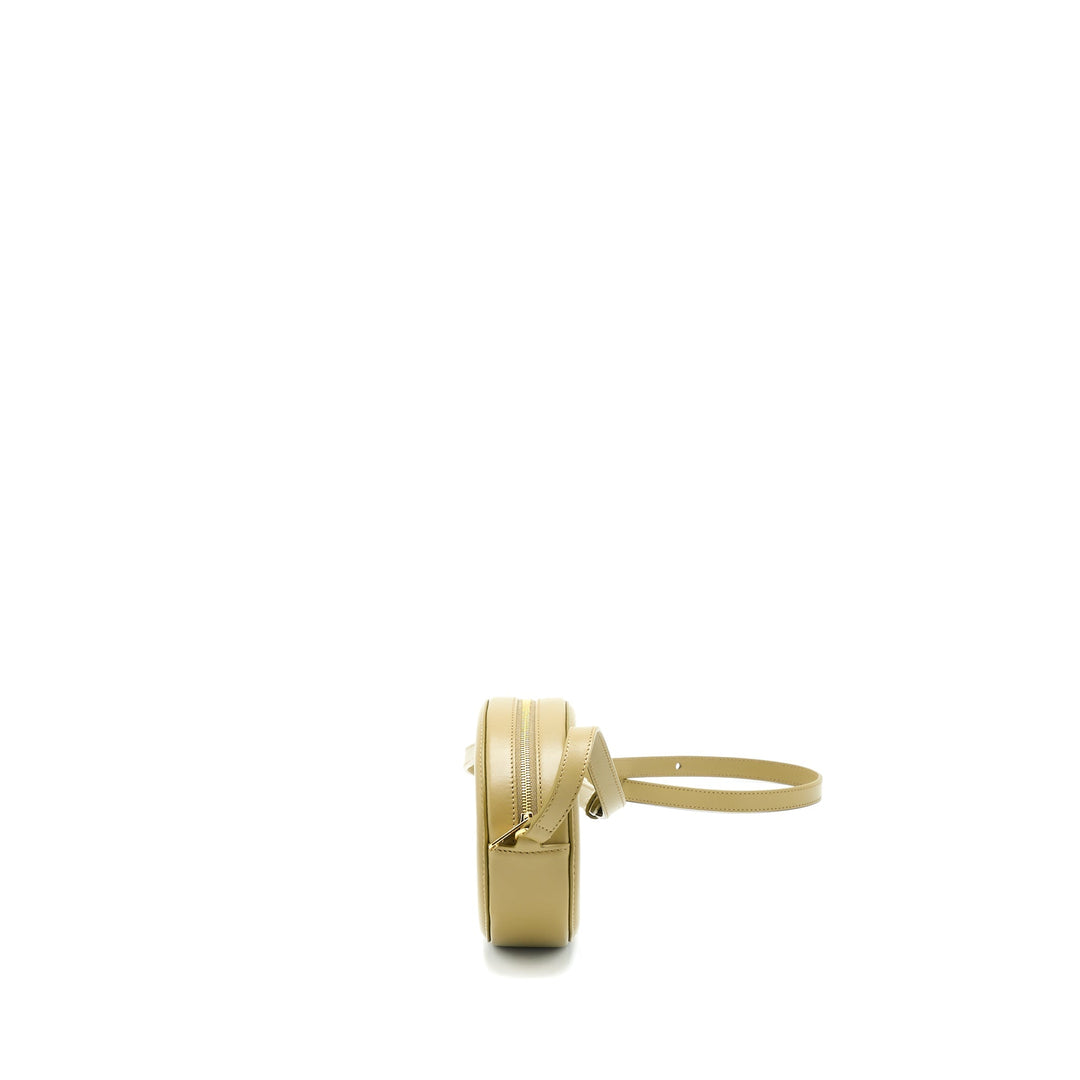 Celine Crossbody Oval Purse Calfskin Olive