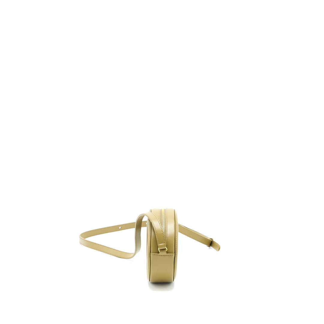 Celine Crossbody Oval Purse Calfskin Olive