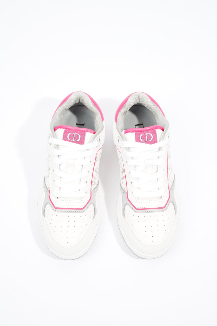 Christian Dior Womens B27 White / Grey / Pink EU 37 / UK 4