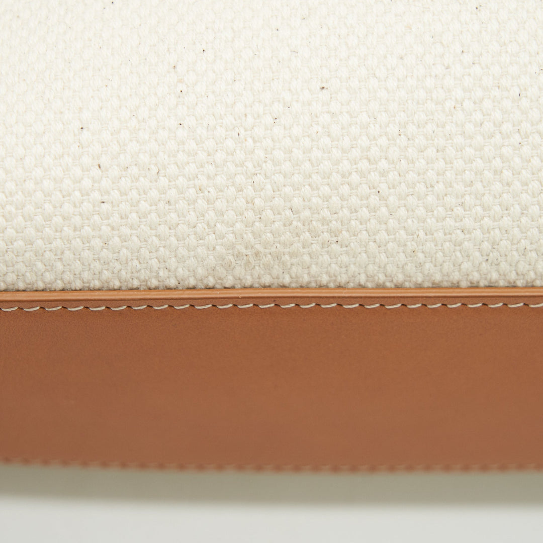 Top Quality Celine small Vertical Cabas Canvas with Top Quality Celine print and calfskin