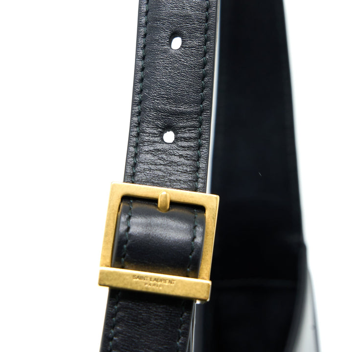 Saint Laurent Le 5 A 7 Smooth Calfskin Black Brushed GHW