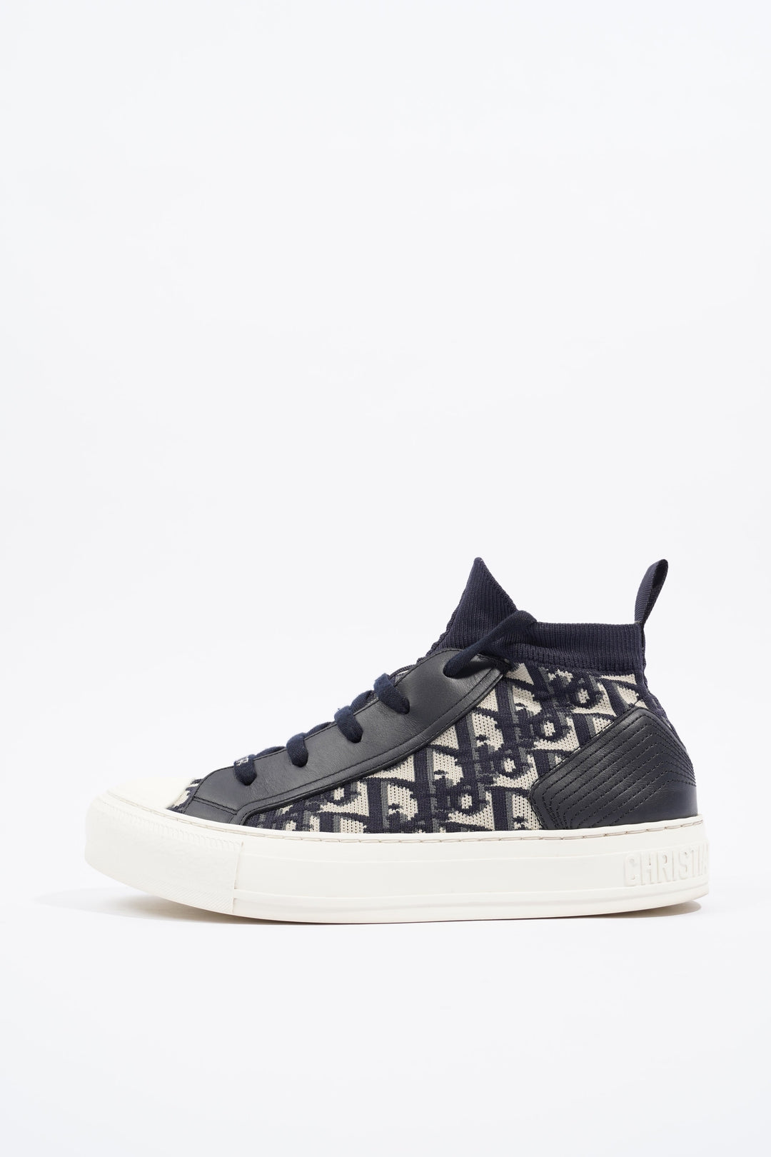 Christian Dior Womens Walk n' Dior Oblique Navy / White EU 37.5 / UK 4.5