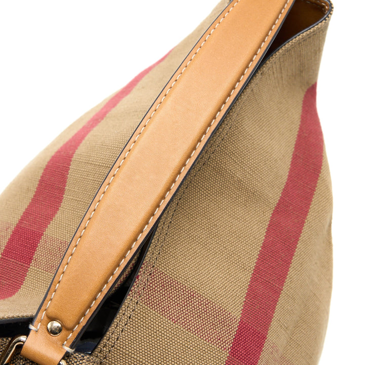Burberry Bucket Bag Canvas Multicolour GHW