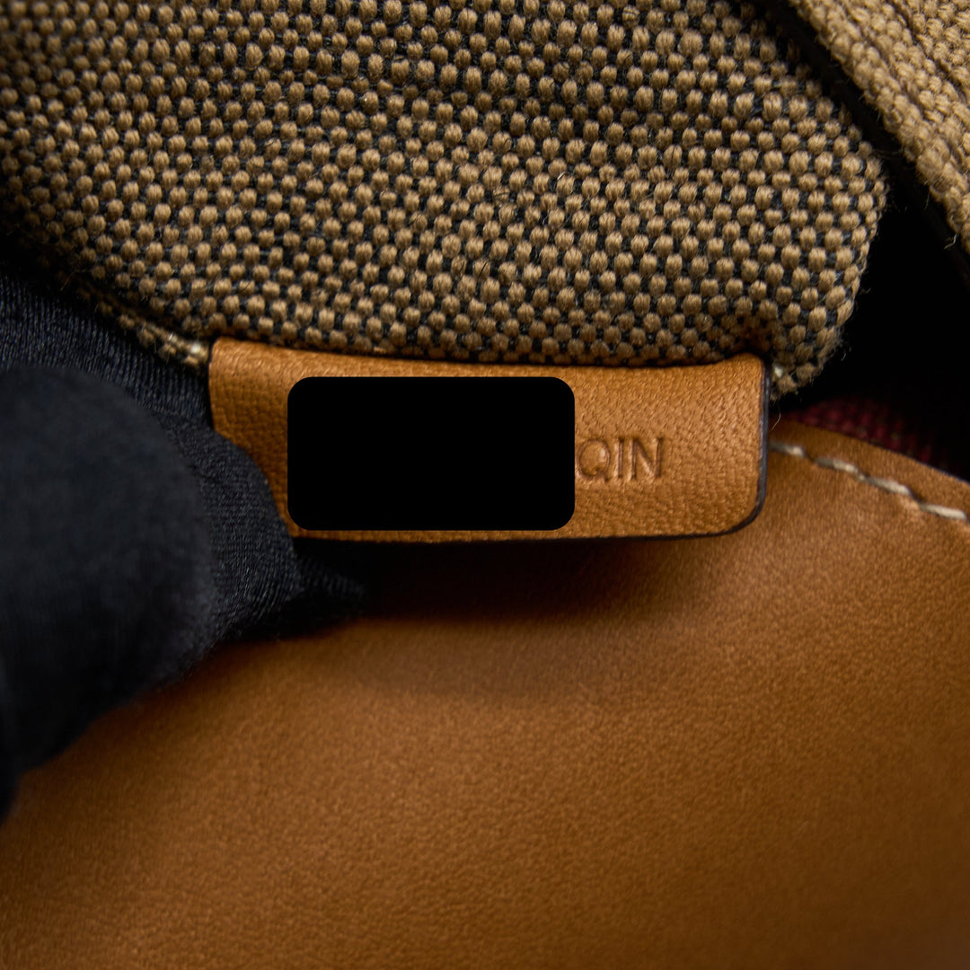 Burberry Bucket Bag Canvas Multicolour GHW