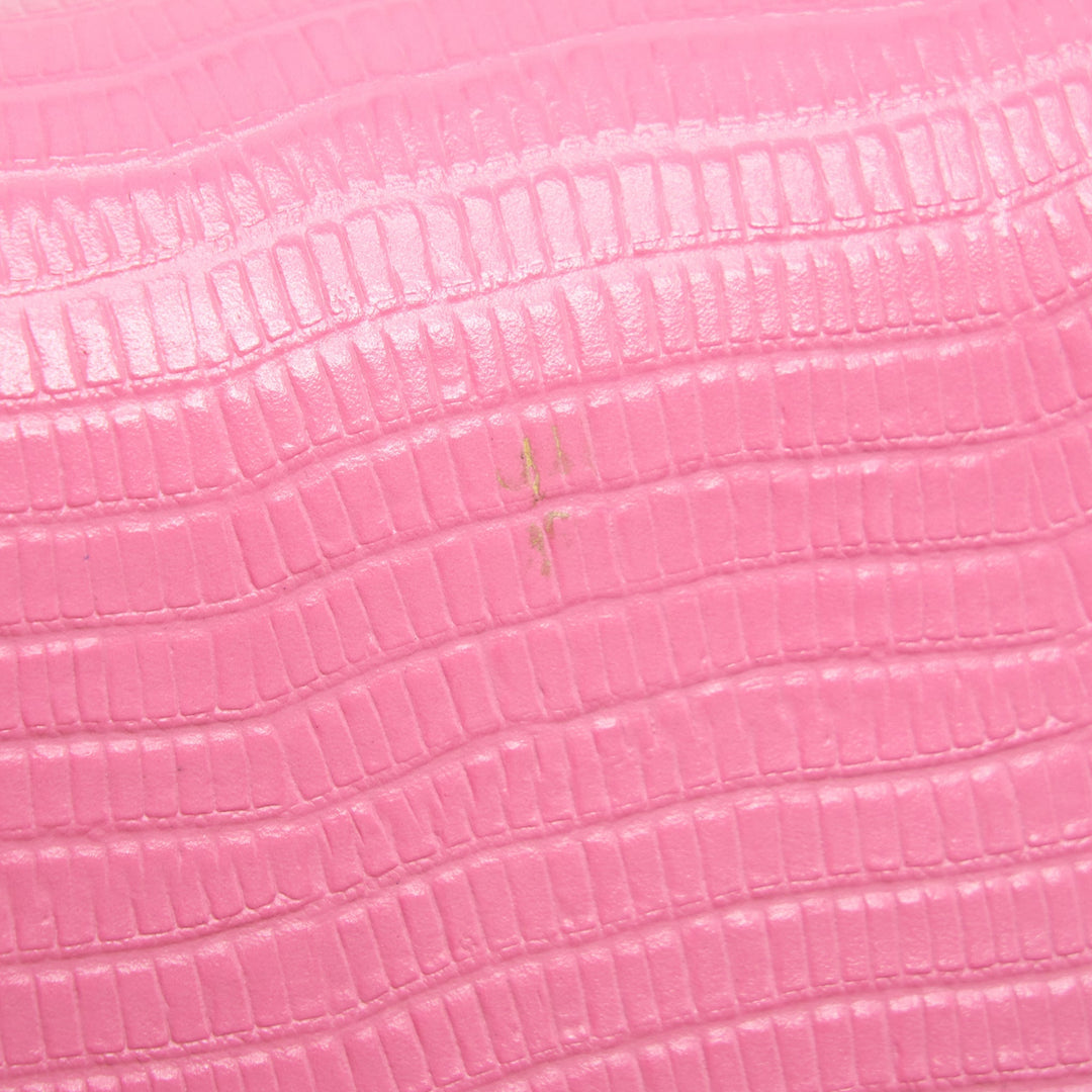 Saint Laurent / YSL Mini Kate Tassel Embossed Calfskin Pink SHW