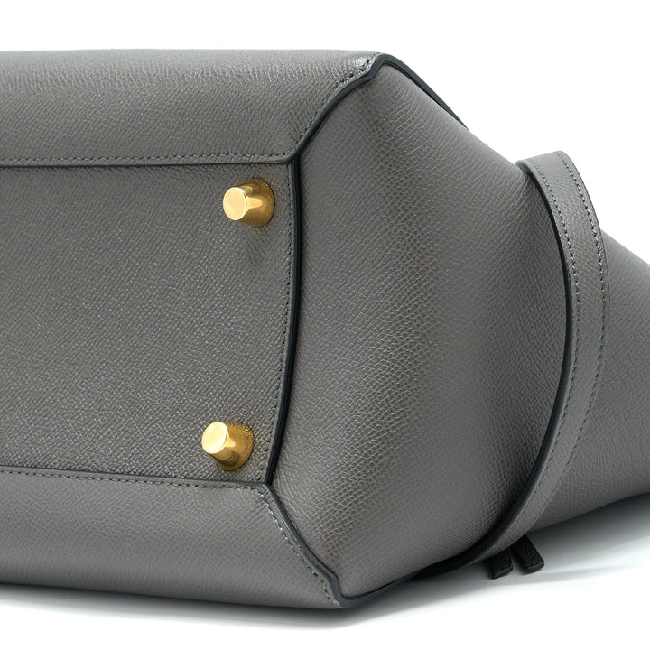 Celine Mini Belt Bag Grained Calfskin Grey