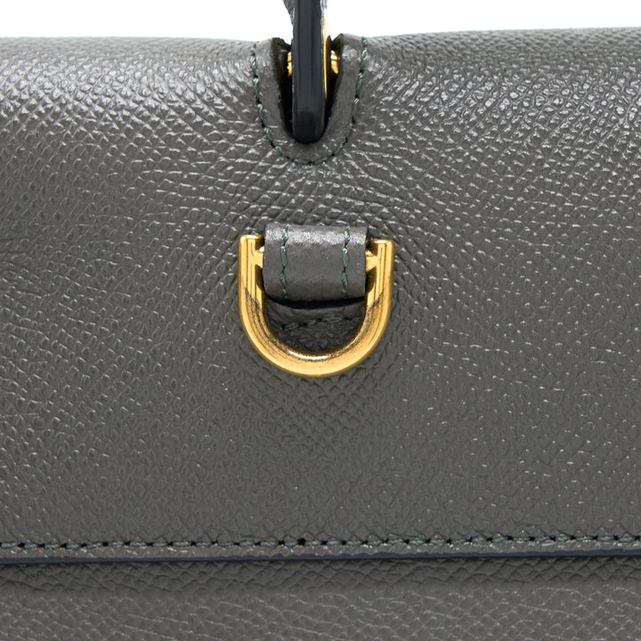 Celine Mini Belt Bag Grained Calfskin Grey