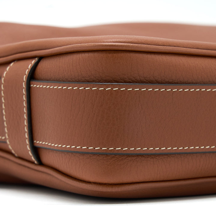 Celine Medium Romy Bag in Supple Calfskin Tan