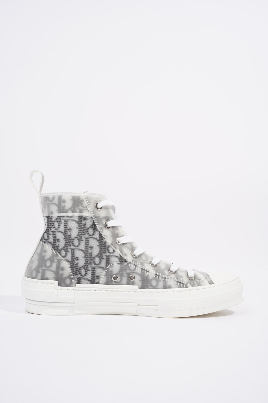 Christian Dior Womens B23 High Top Oblique Black / White EU 42 / UK 9