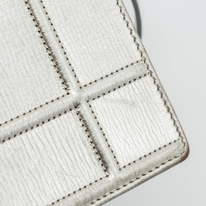 Top quality Dior Top quality Diorama Bag Goatskin Metallic Silver