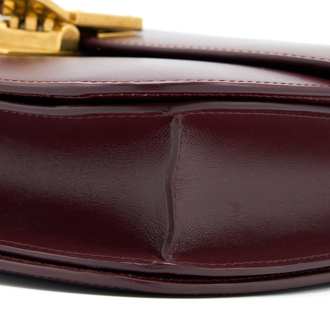 Top Quality Celine Classic Medium Box Calfskin Burgundy