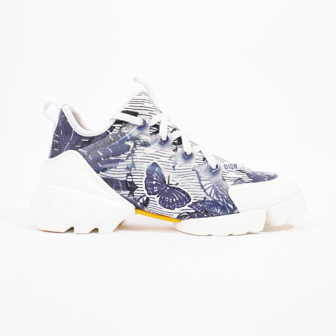 Christian Dior Womens D-Connect White / Blue EU 36.5 / UK 3.5