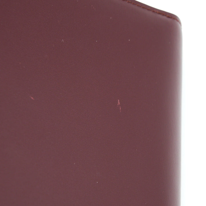 Celine Classic Medium Box Calfskin Burgundy