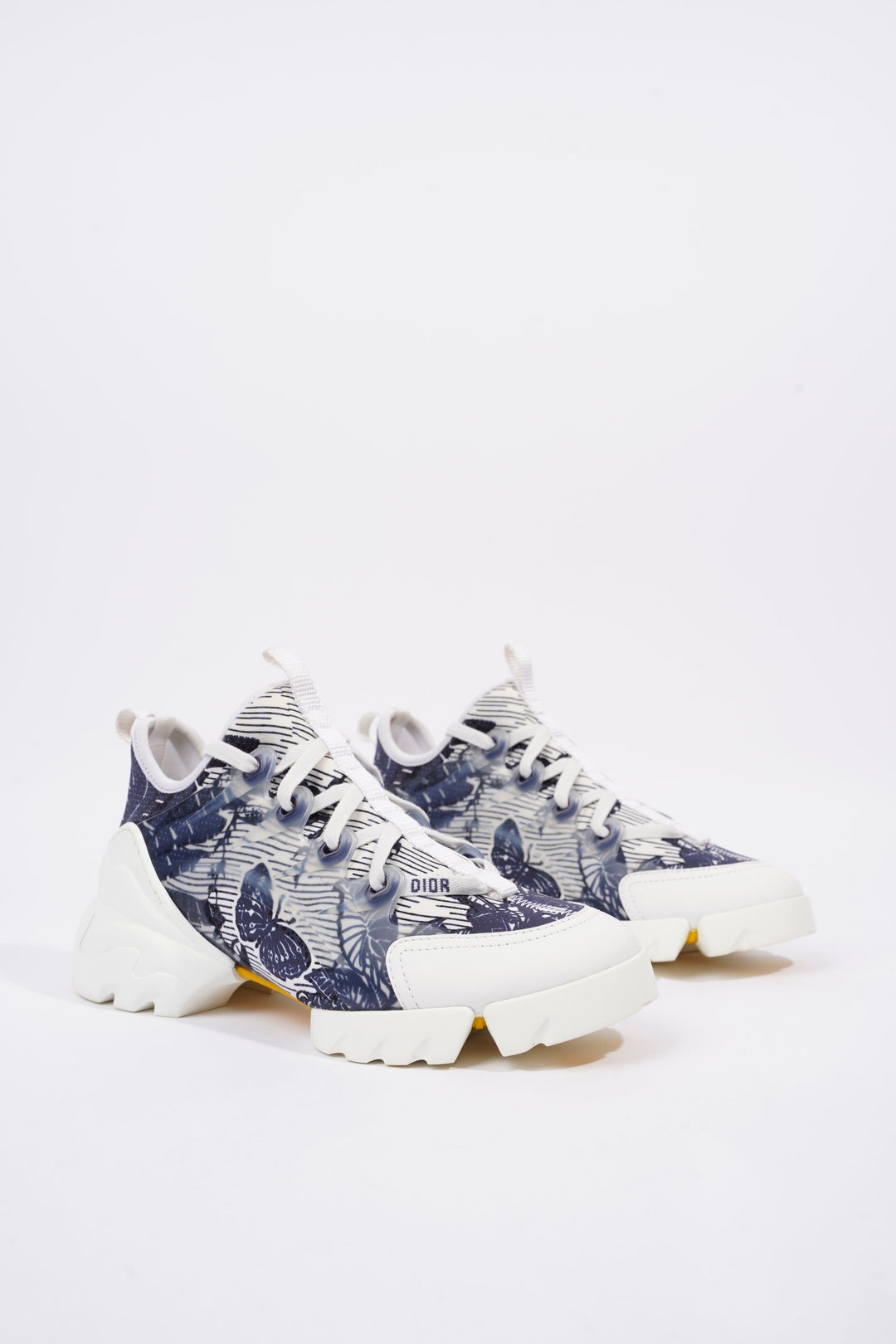 Christian Dior Womens D-Connect White / Blue EU 36.5 / UK 3.5