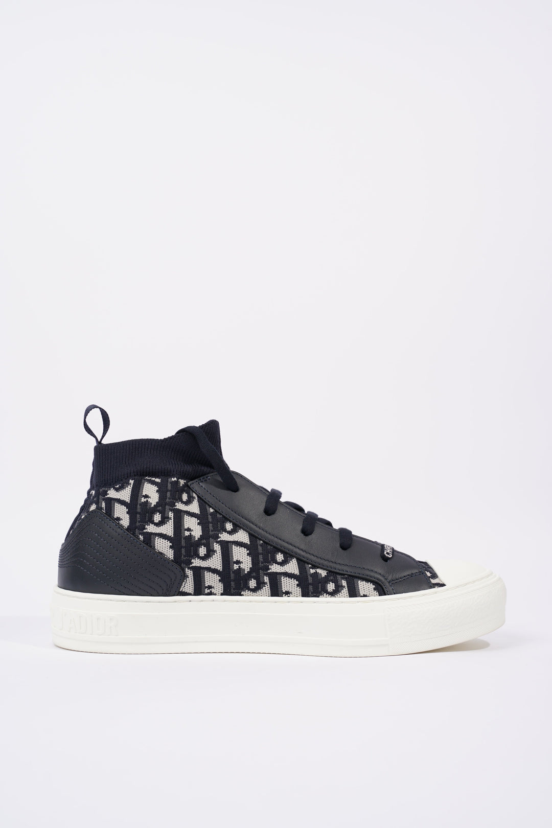 Christian Dior Womens Walk n' Dior High Top Navy / White EU 40 / UK 7