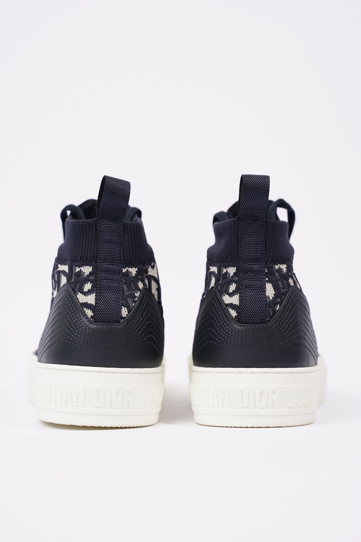 Christian Dior Womens Walk n' Dior High Top Navy / White EU 40 / UK 7