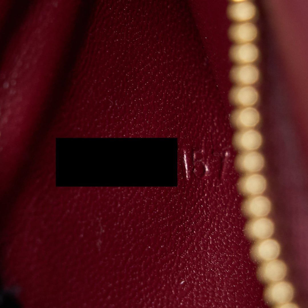 Celine Classic Medium Box Calfskin Burgundy