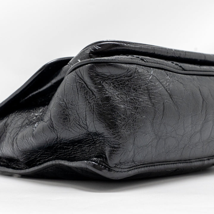 Saint Laurent Medium Niki Calfskin Black SHW