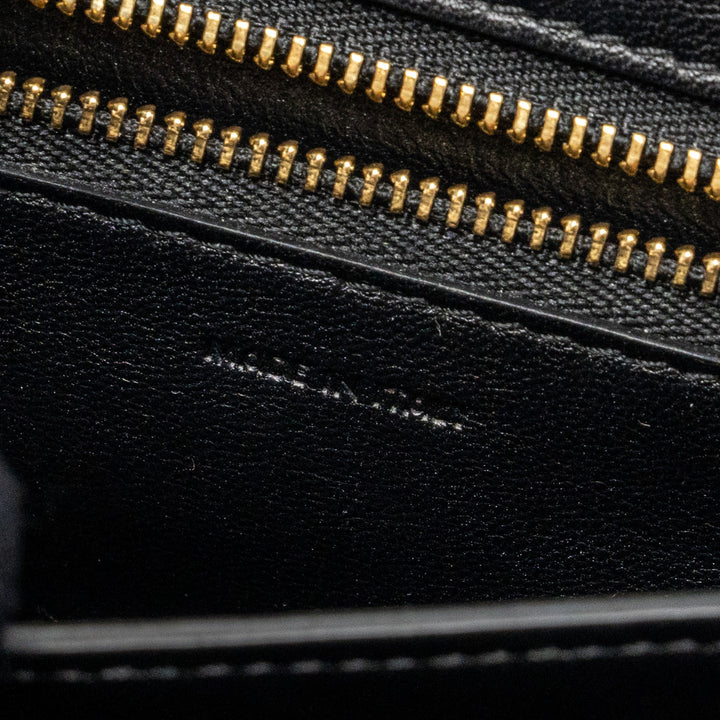 Celine mini classic box bag calfskin black