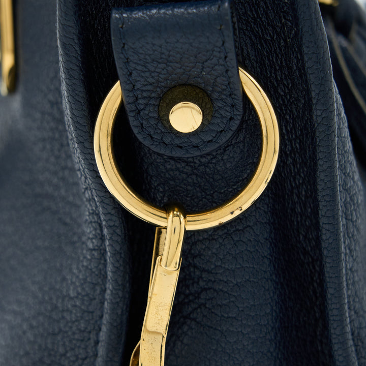 Top Quality Balenciaga Mini City Bag Navy GHW