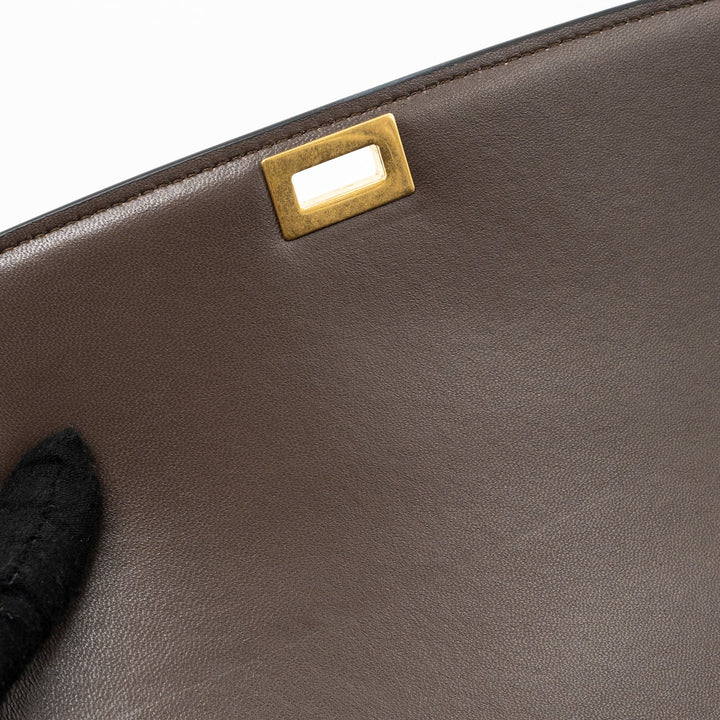 Celine Medium Box Lizard Natural