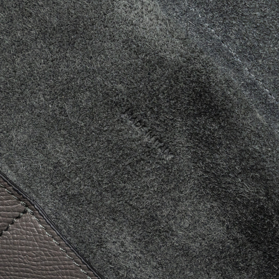 Celine Mini Belt Bag Grained Calfskin Dark Grey
