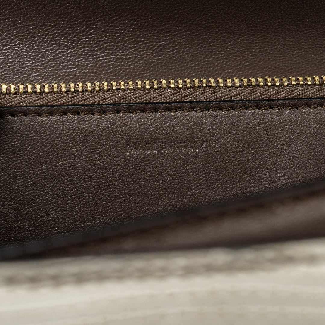 Celine Medium Box Lizard Natural