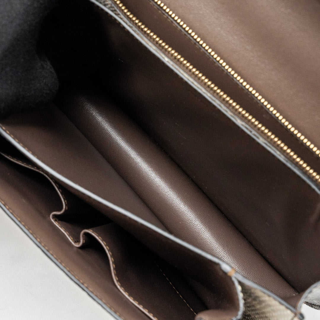 Celine Medium Box Lizard Natural