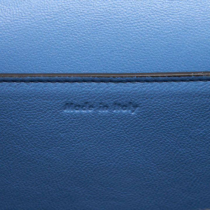 Celine Medium Frame Bag Multicolour Blue/Light Taupe