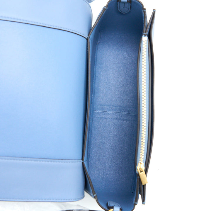 Celine Medium Frame Bag Multicolour Blue/Light Taupe