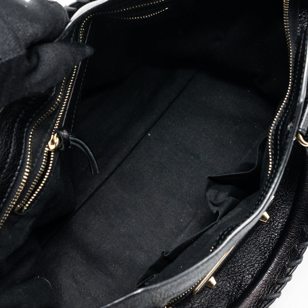 Top Quality Balenciaga classic city bag black GHW