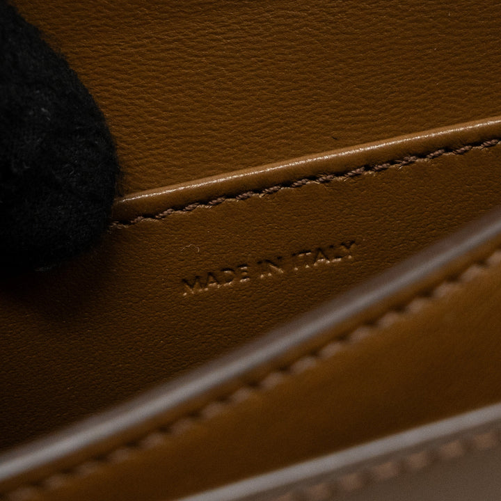 Top Quality Celine Teen Box Calfskin Camel