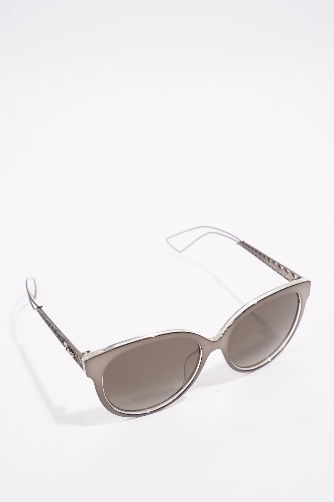 Christian Dior Womens Diorama 2 Sunglasses Grey / Metal 145