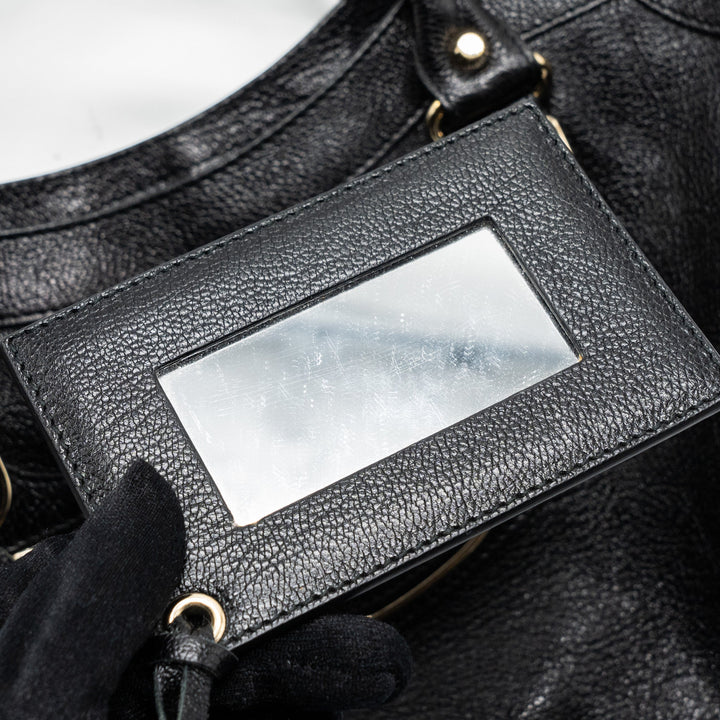 Top Quality Balenciaga classic city bag black GHW