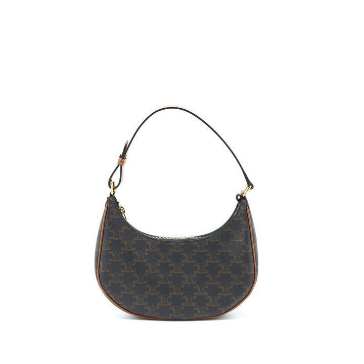 Top Quality Celine Ava Bag in Triomphe Canvas/Calfskin Tan